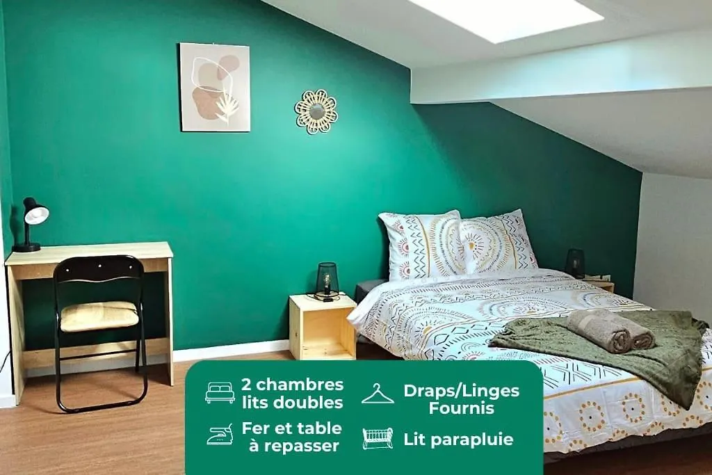 T3 Duplex Thonon Centre - Parking - Gare - Thermes 0*, تونو لي با