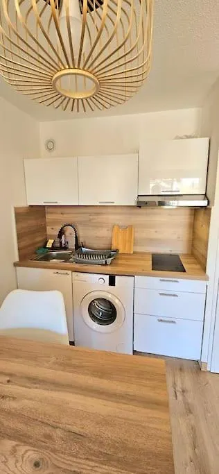 T3 Duplex Thonon Centre - Parking - Gare - Thermes تونو لي با